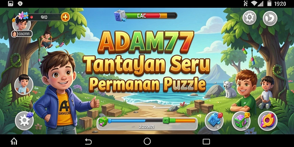 Tampilan gameplay ADAM77 yang mengasyikkan dan menantang.