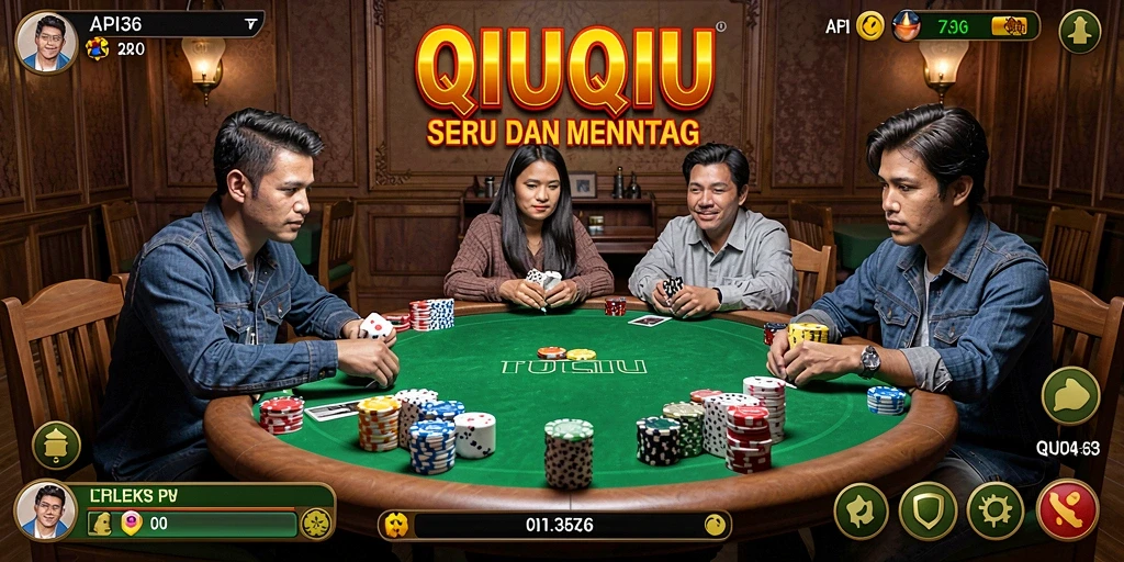 Screenshot gameplay QiuQiu yang menarik dan mengasah strategi.