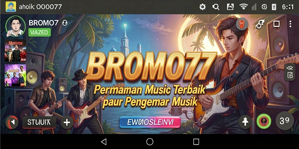 Gameplay BROMO77 yang menarik dan interaktif.
