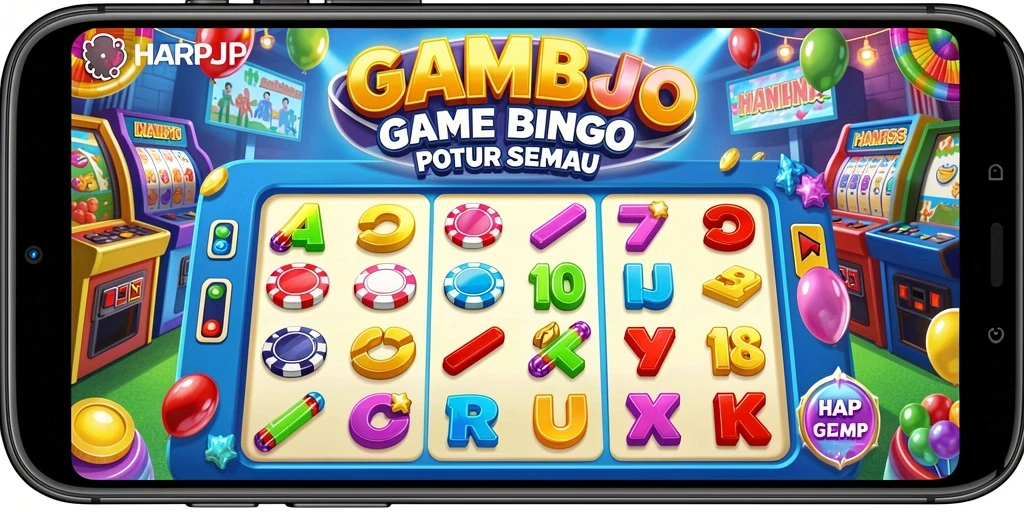 Tampilan gameplay Bingo yang menarik dan interaktif.