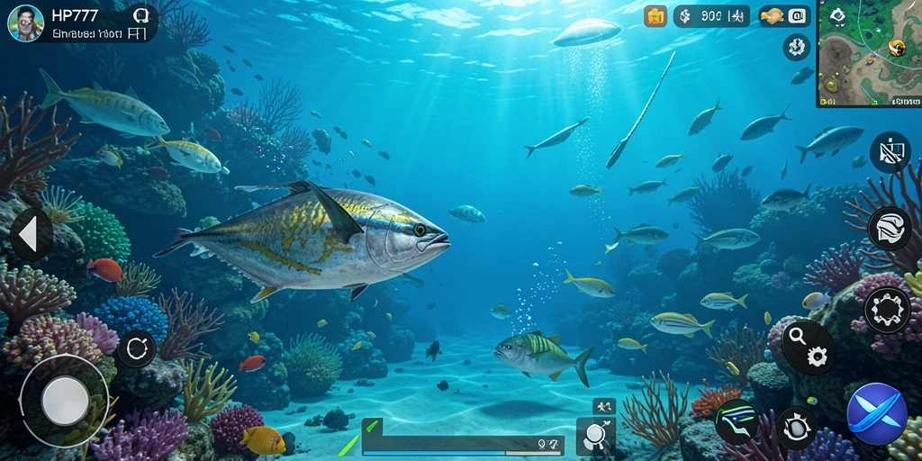 Tangkapan ikan yang mengesankan di HP777.