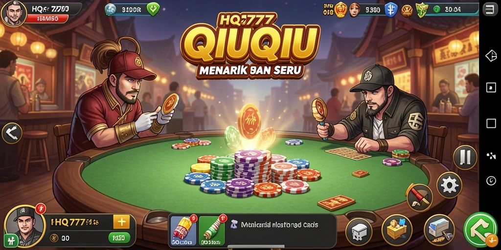 Screenshot gameplay HQ777 yang seru dan menarik.