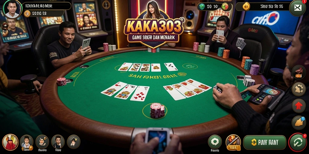 Tampilan gameplay KAKA303 yang menarik dan mendebarkan.