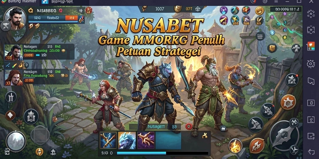 Tangkapan layar mencolok dari gameplay NUSABET yang penuh aksi.