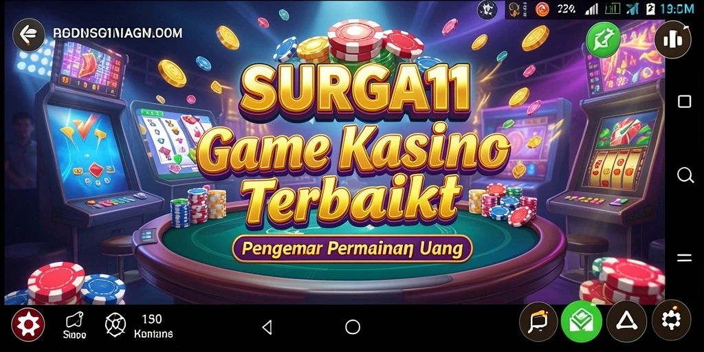 Tampilan gameplay SURGA11 yang menakjubkan dan menarik perhatian.