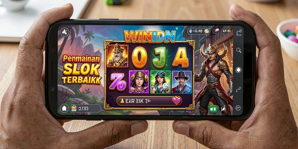 Screenshot gameplay WINIDN menampilkan keseruan bermain slot.